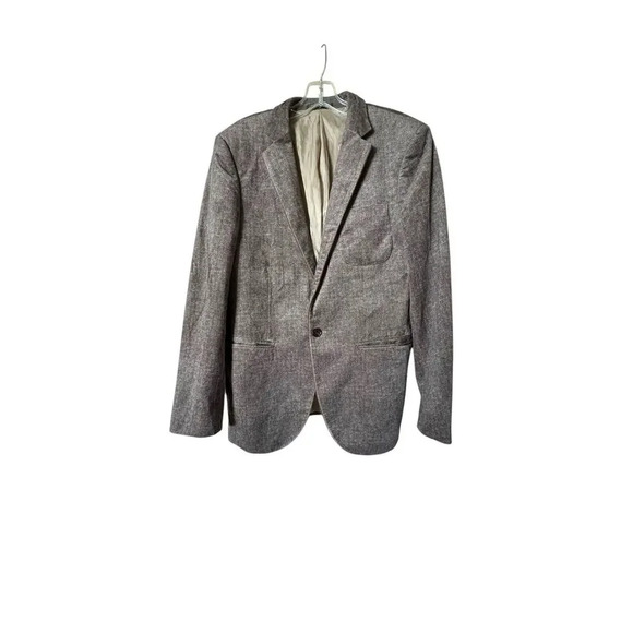 Hugo Surpass‎ Blazer Size 52 Elbow Patches Academic Look Wool/Viscose/Poly SOFT - Picture 1 of 15